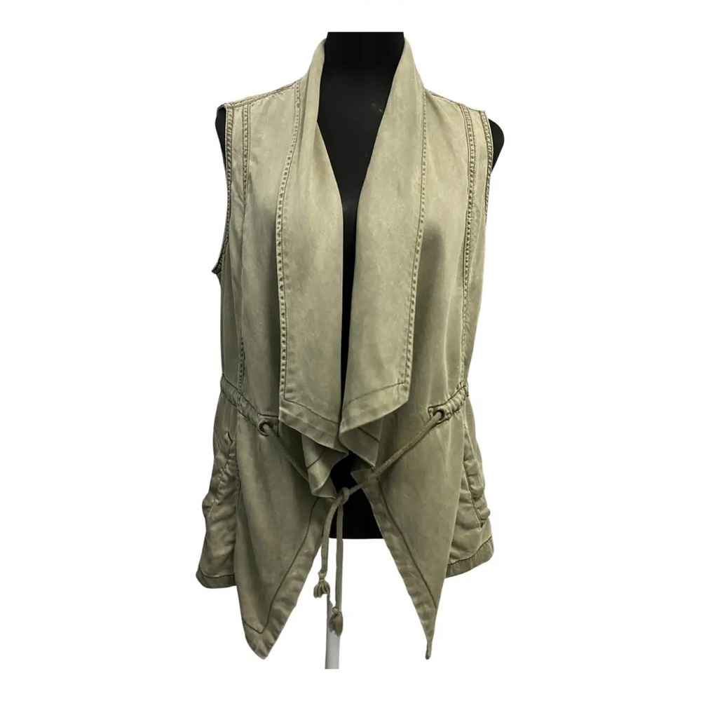 Kenneth Cole Reaction Green Vest size small